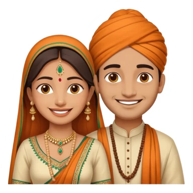 2 indian couple beautiful 😍 full size sticker