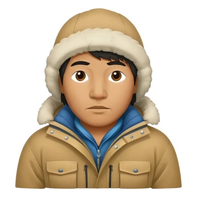 Inuit fisherman sticker