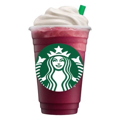 starbucks strawberry açaí refresher  sticker