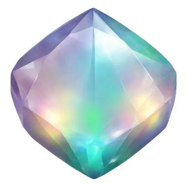 opal crystal gemstone money sticker