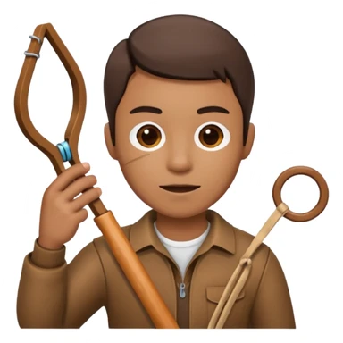 slingshot cartoon sticker