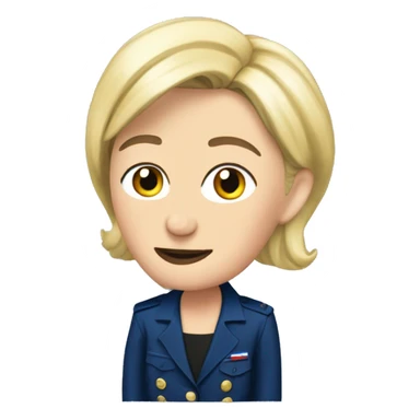 Marine Le Pen sticker