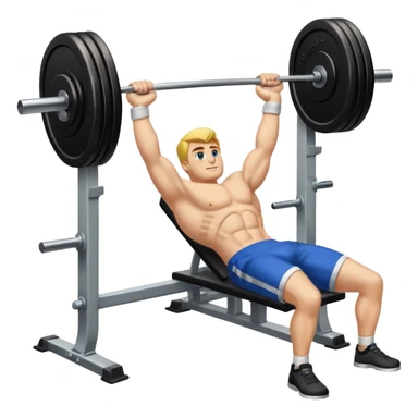 bench press sticker