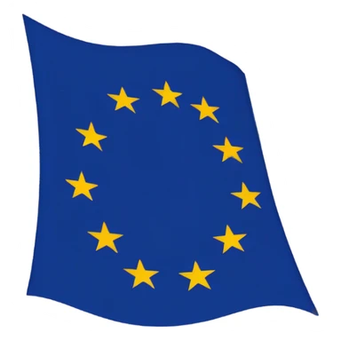 the flag of the European Union sticker