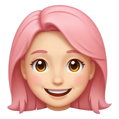 sourire et rougir sticker