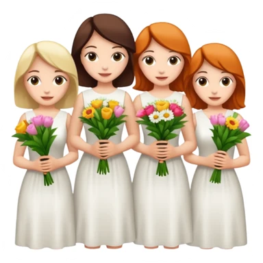 Bridal party sticker