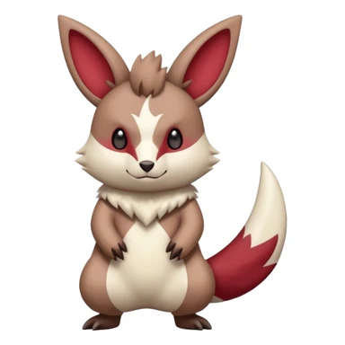 Teddiursa-Minccino-Zangoose-fusion  sticker