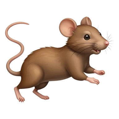 rat running on 4 sticker