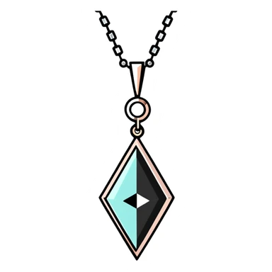 elegant rose gold diamond jewelry piece sticker