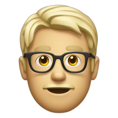 Overworked nerd sticker