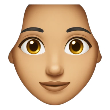 Jewish girl longhair with ophthalmologist tanned skin Arabic boy sticker