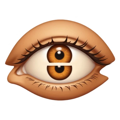 a pair of eyes sticker