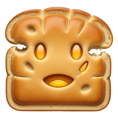 Bread torn apart sticker