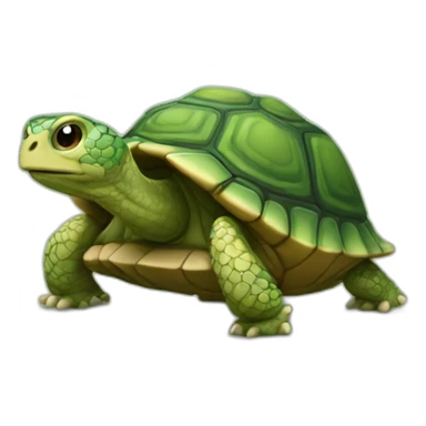 Phone scrolling tortois sticker