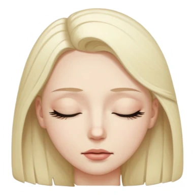 Stoner who's eyes are almost completely closed sticker