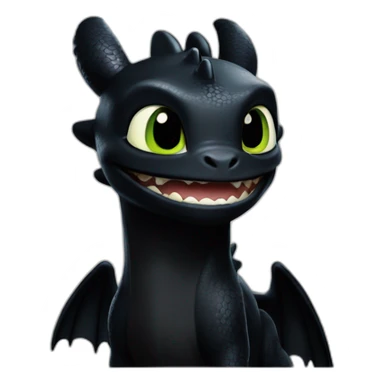 Toothless-from-How-to-train-your-dragon sticker