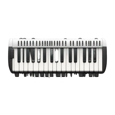 keytar synthesizer sticker
