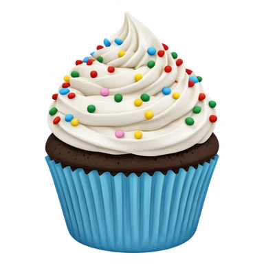 Cookies and cream cupcake sticker