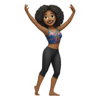 Brazilian dance instructor sticker