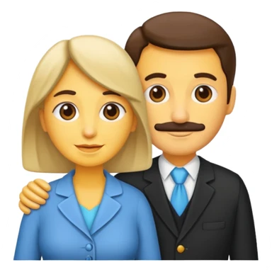pareja mayor de edad sticker