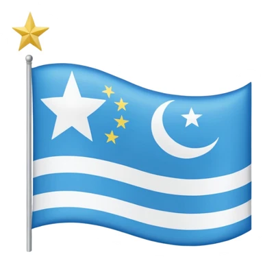 Tatar bayrağı göktürk sticker