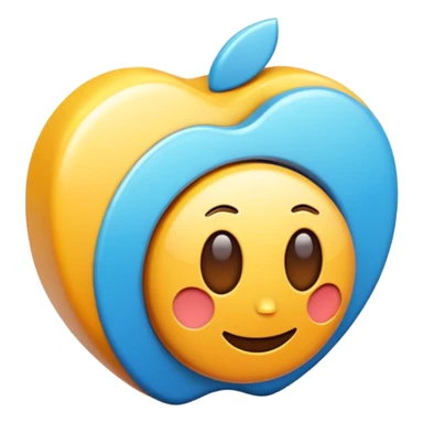 brainstorming  : 3d Icon with color of D0B8FF
 sticker