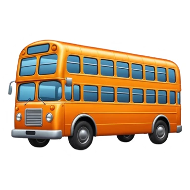 orange bus sticker