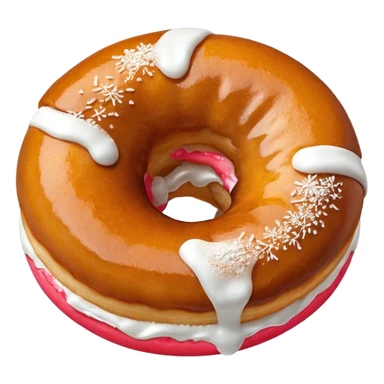 Filled Jam Donut Bombs sticker