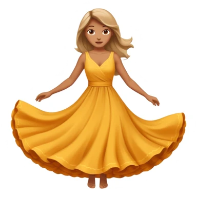 woman in spining sticker