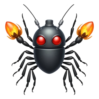 Bug terrorist sticker
