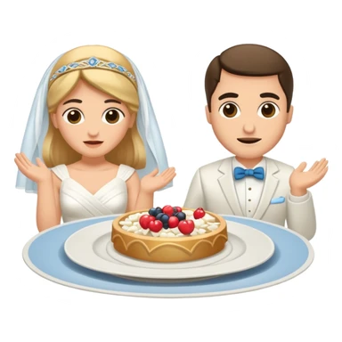 greek wedding breaking plates sticker