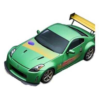 350z dragster  sticker