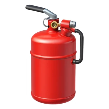 red gas canister sticker