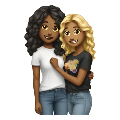 Friendship bond ￼ sticker