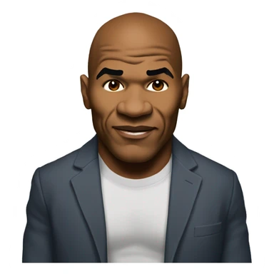 a hallway decking mike tyson sticker