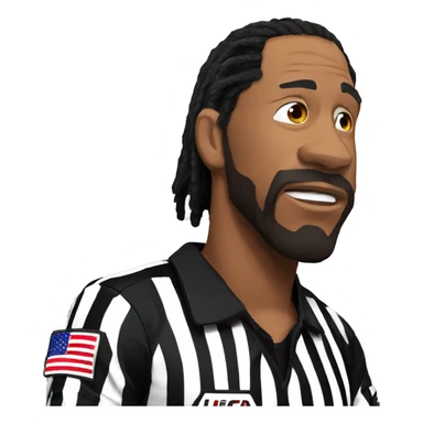 ufc referee herb dean sticker