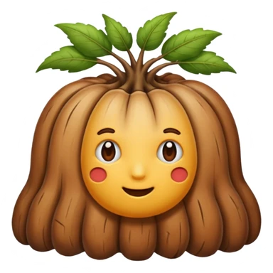 thick brown root sticker