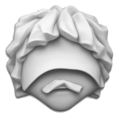 white color folded magnet sticker