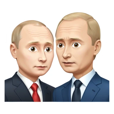 Putin said a factoid to Zelensky sticker