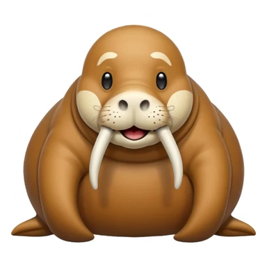 walrus in peanuts sticker