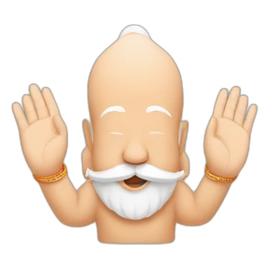 Namaste by narendra modi  sticker