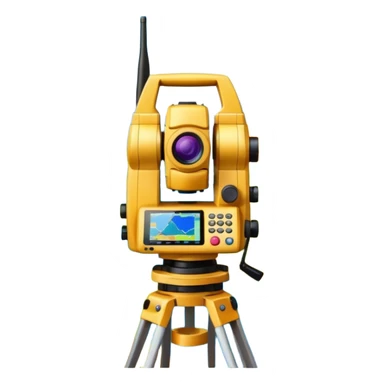 Digital survey using total station instruments sticker