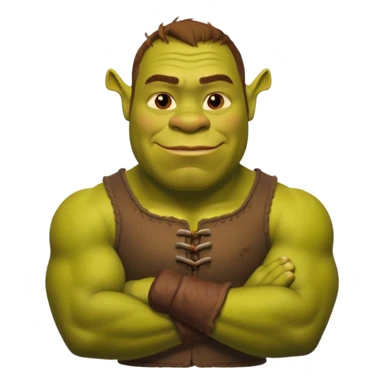 shrek chad sticker