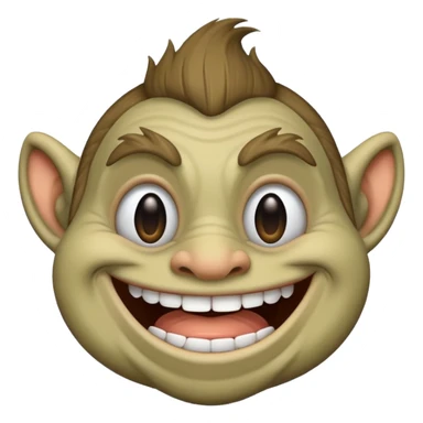 Troll face sticker