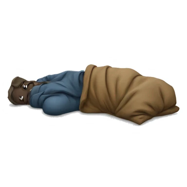 Rough sleeper sticker