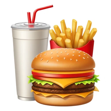 McDonald’s meal  sticker