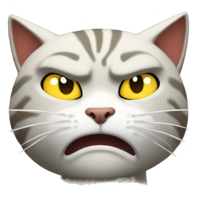 naruto angry cat mode sticker