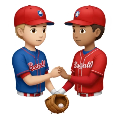 quiero dos equipos enemigos de baseball vs sticker