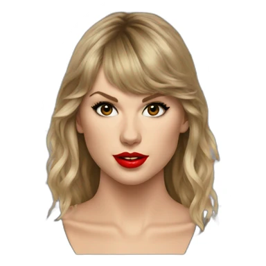 Taylor swift mugshot sticker