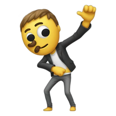 Hommer qui fait un dab sticker